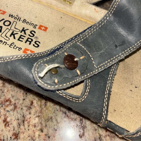 Volks Walkers Gray Comfort Sandals - Picture 4 of 9